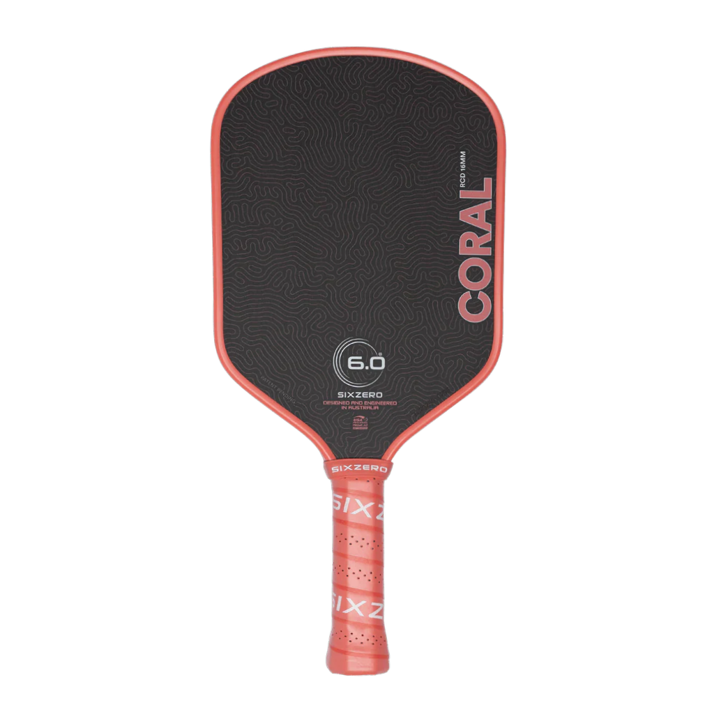 Six Zero Coral pickleball paddle